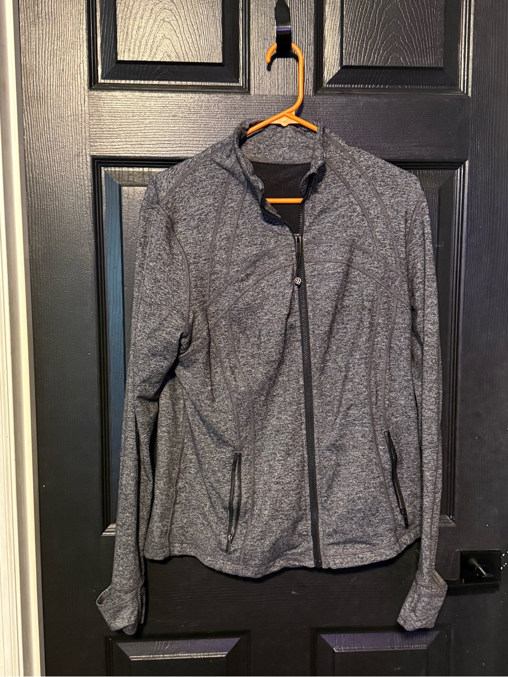 Women's Heather Gray Full-Zip Active Jacket Lululemon